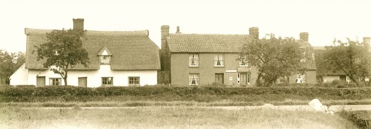 Burrough Green Croft Cottage Left The Shop Middle And Cosy