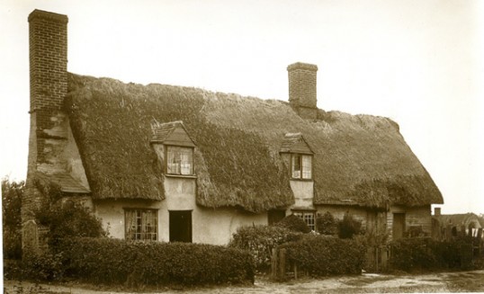 Burrough Green Farm Workers Cottages At Running Horse Corner