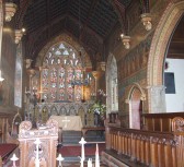 Hildersham, Holy Trinity Victorian Painted Chancel