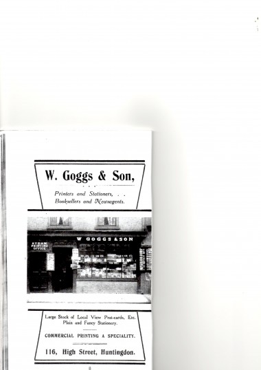 W.Goggs \u0026 Sons, Steam Printing Press 