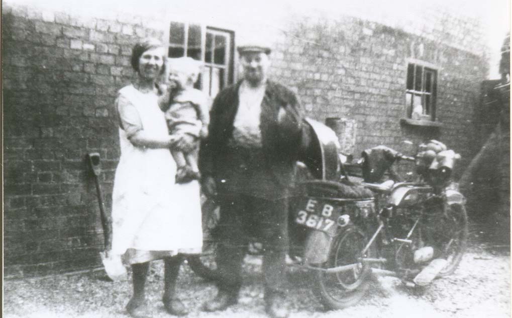 Ellen and Edward Stacey with one their children Norah Doris