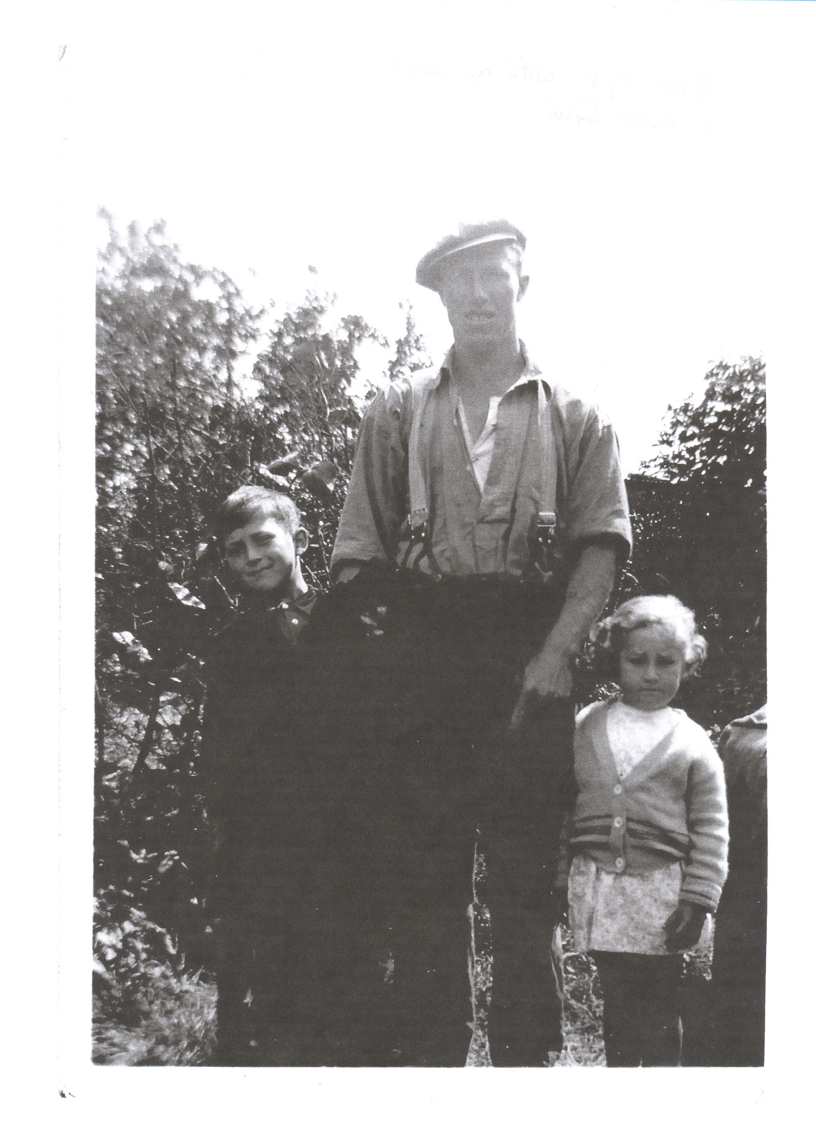 DEREK'S FATHER, SISTER AND NEPHEW.