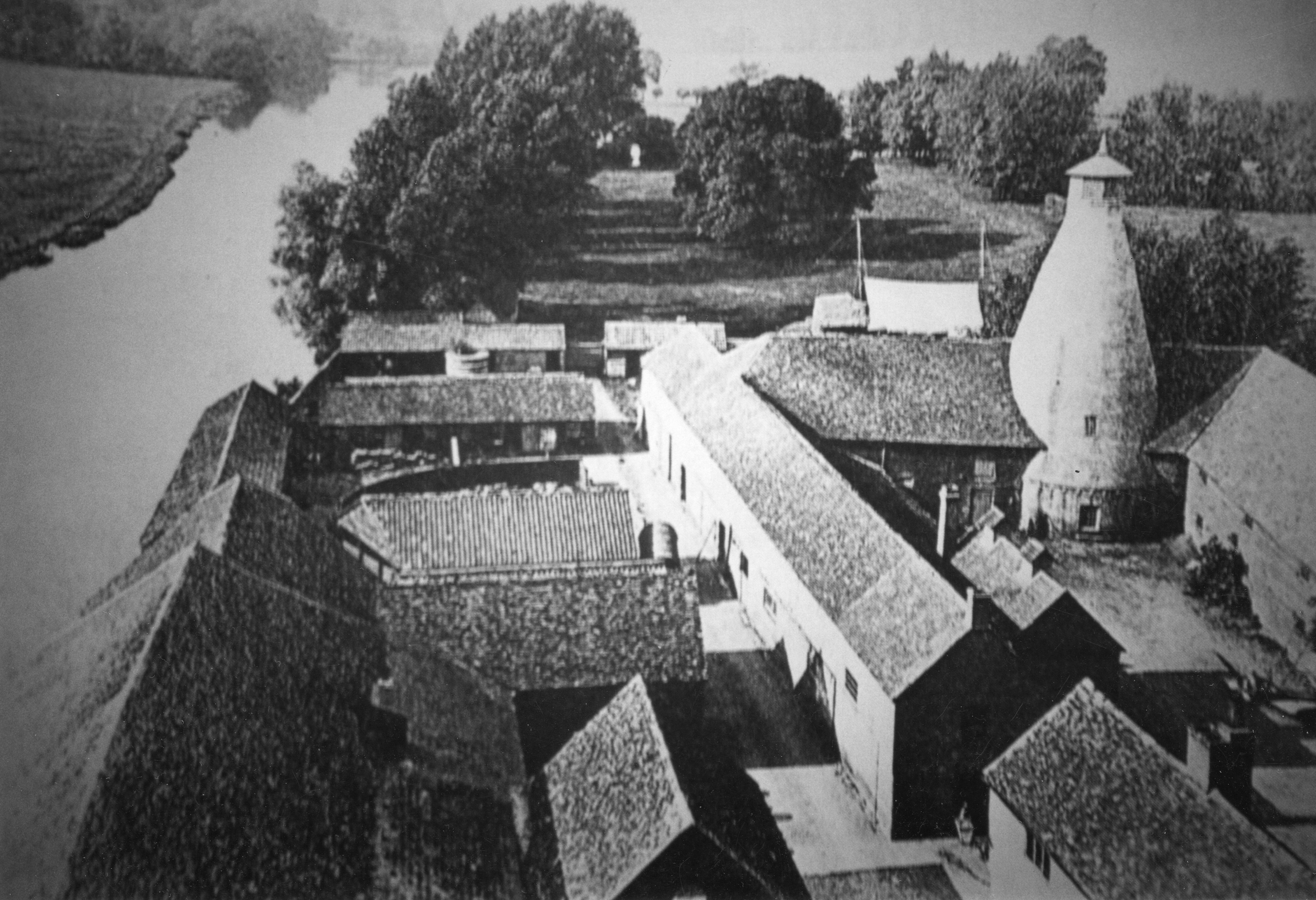 Priory Brewery Buildings possibly 1900 Commercial Public