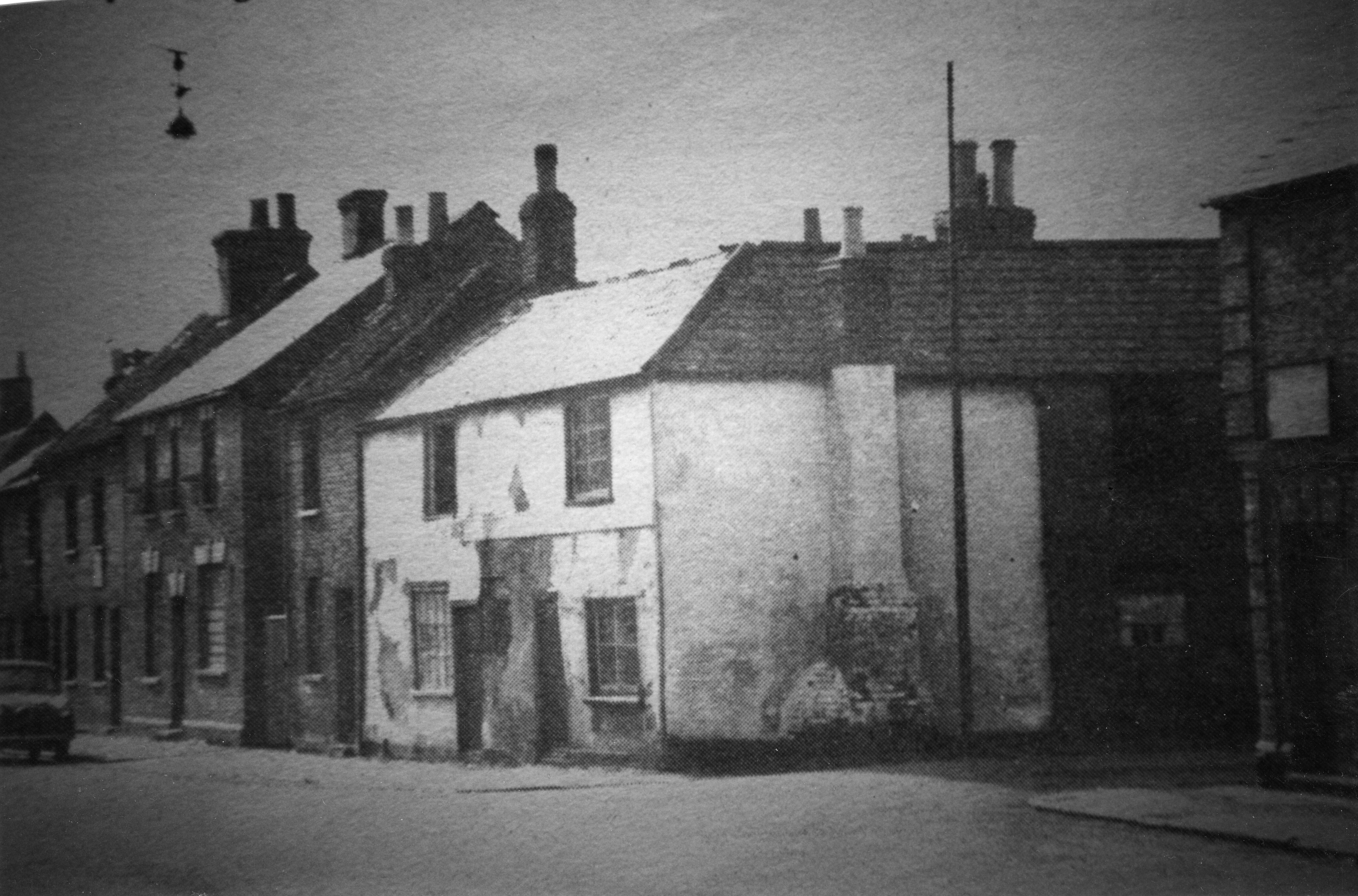 Buildings on the corner of Huntingdon Street and Bedford Street