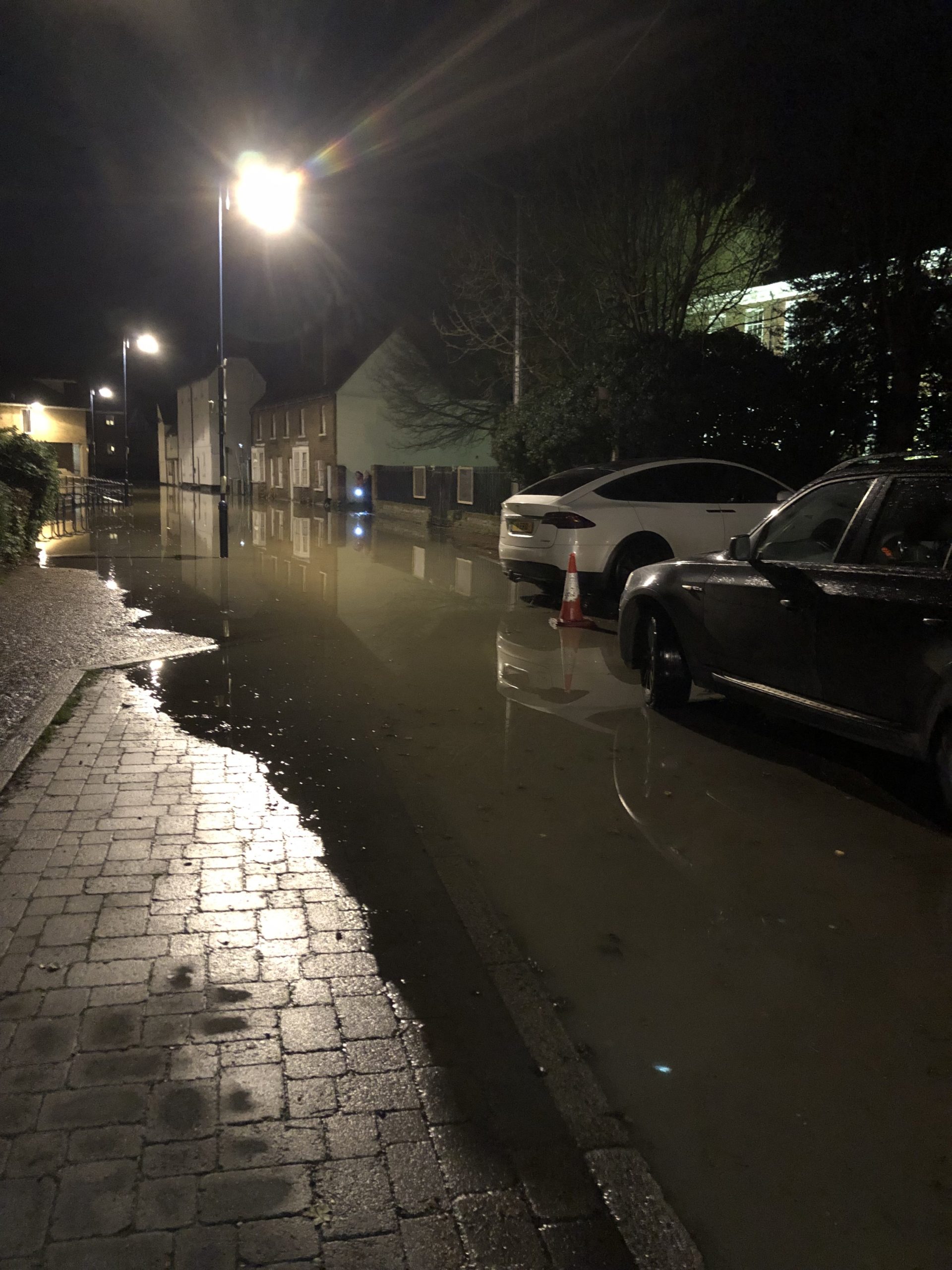 Flooding January 2024 Brook Street Flooding, St Neots St Neots
