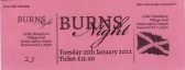 Burns Night Party
